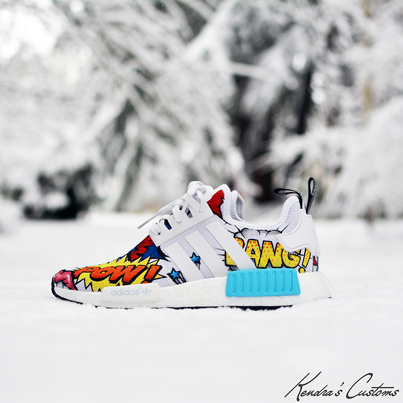 adidas NMD_R1 "Pop Art" Custom by Kendra's Customs