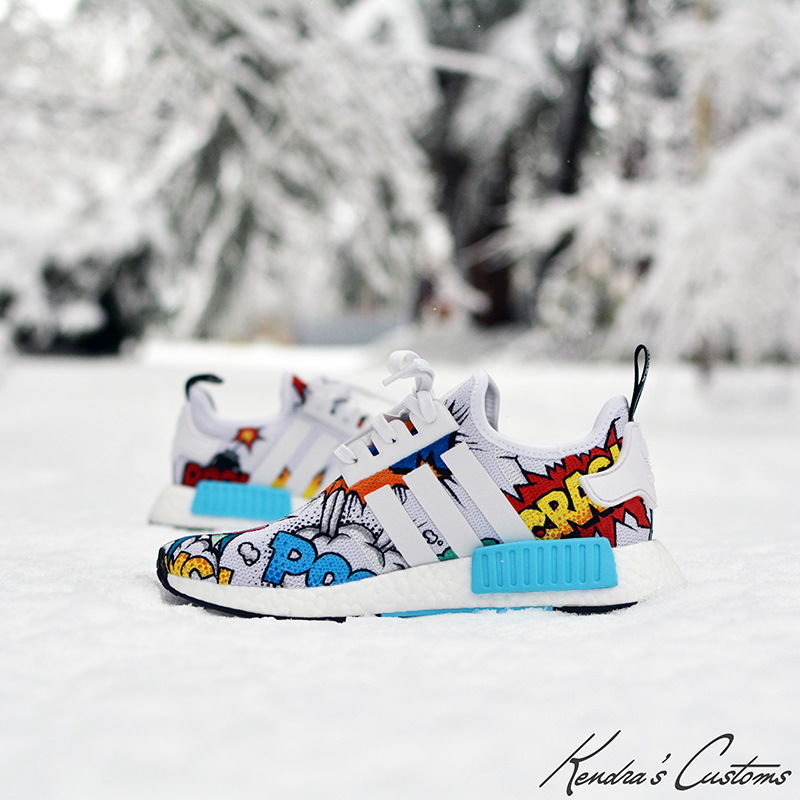 adidas NMD_R1 "Pop Art" Custom by Kendra's Customs