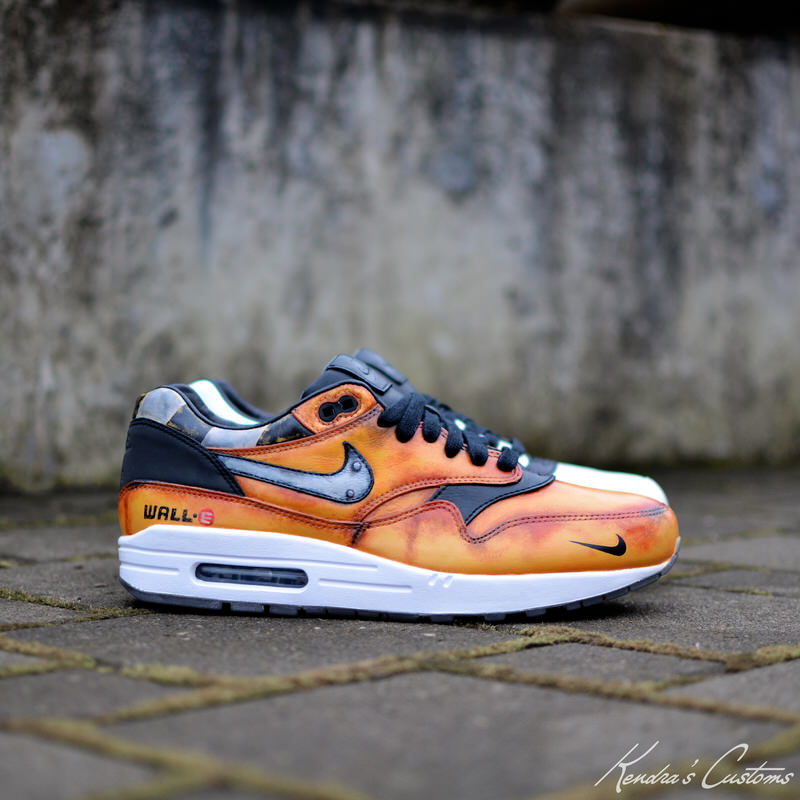 Nike Air Max 1 "Wall-E & Eve" Custom by Kendra's Customs