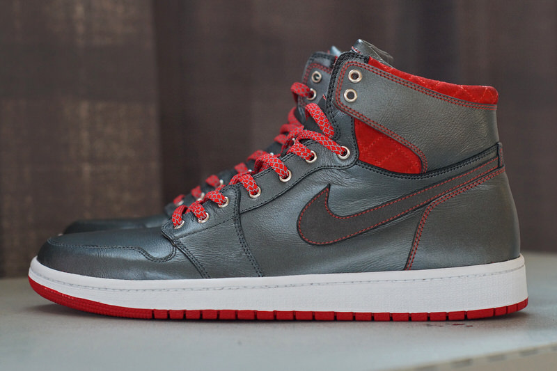 Air Jordan 1 High "Pewter Kangaroo" Custom by JBF Customs