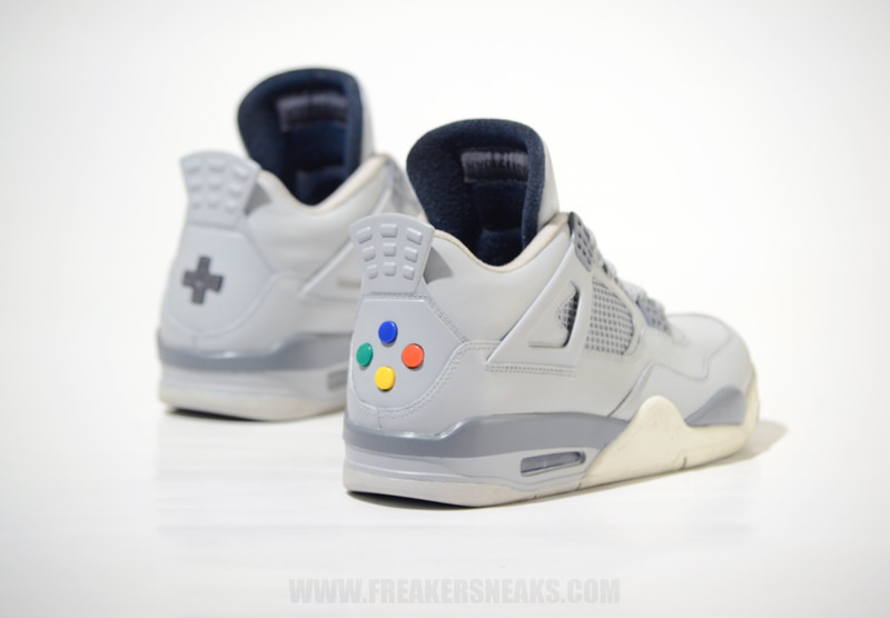 Air Jordan 4 "Super Nintendo" Custom by Freaker Sneaks