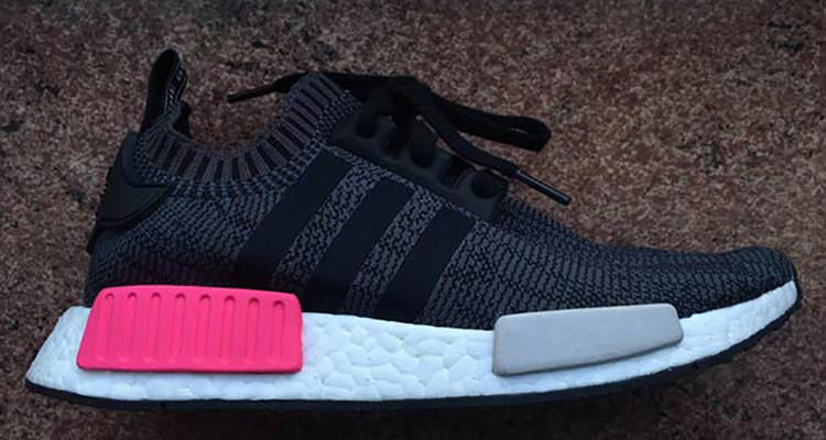 adidas NMD R1 Primeknit Black/Pink