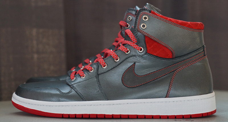 Air Jordan 1 High "Pewter Kangaroo" Custom by JBF Customs