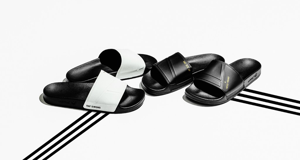 Raf Simons x adidas Adilette Collection