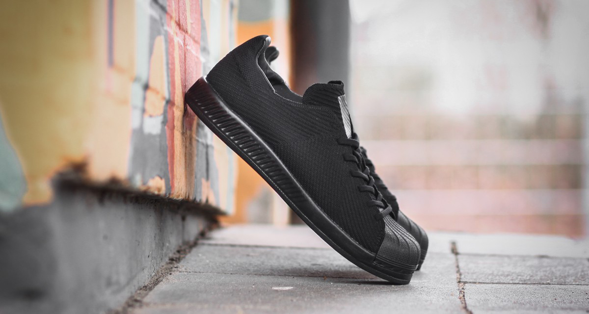 adidas Superstar Bounce Primeknit "Triple Black"