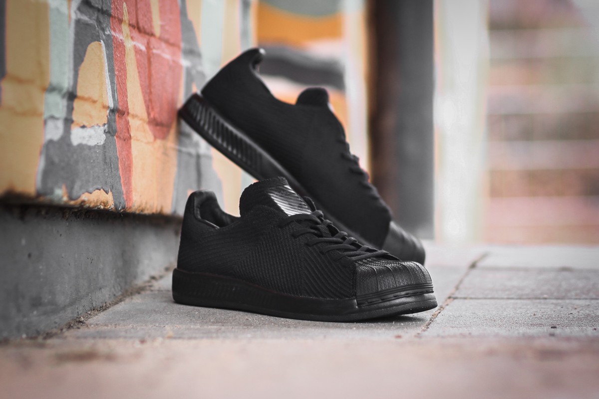 adidas Superstar Bounce Primeknit "Triple Black"