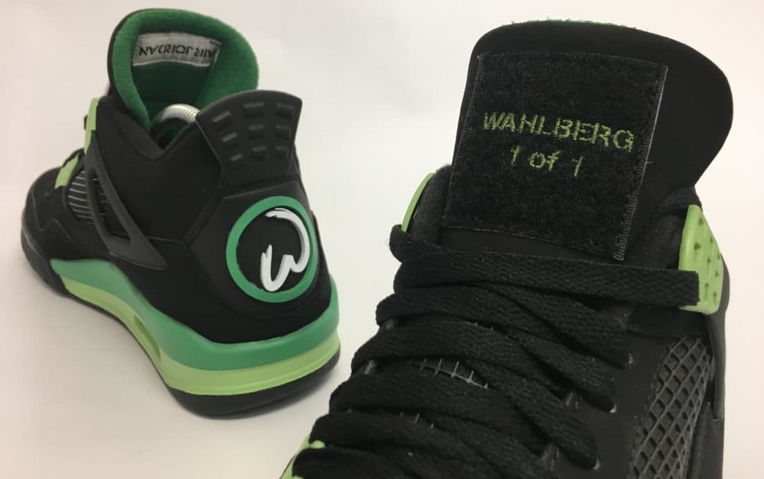 Air Jordan 4 "Wahlburgers" Custom