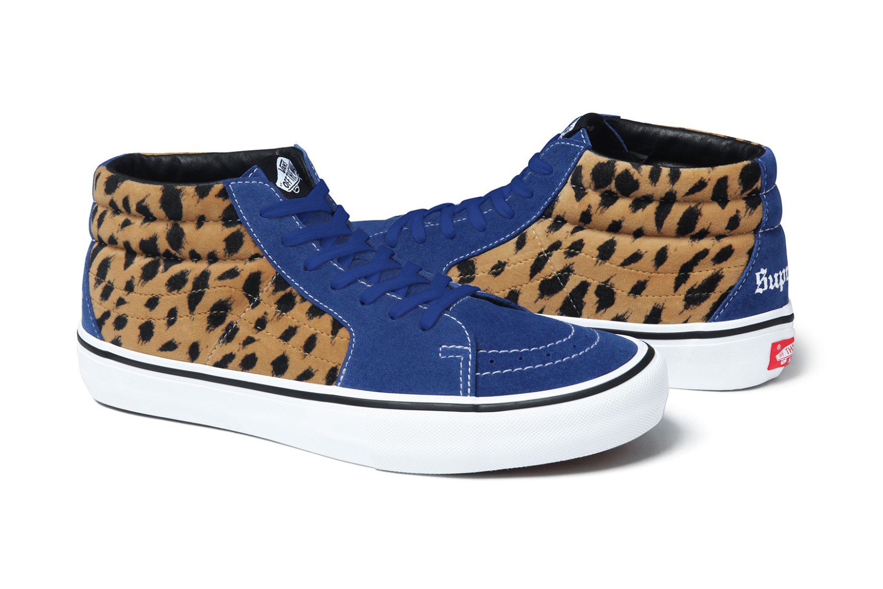 Supreme x Vans Leopard Collection