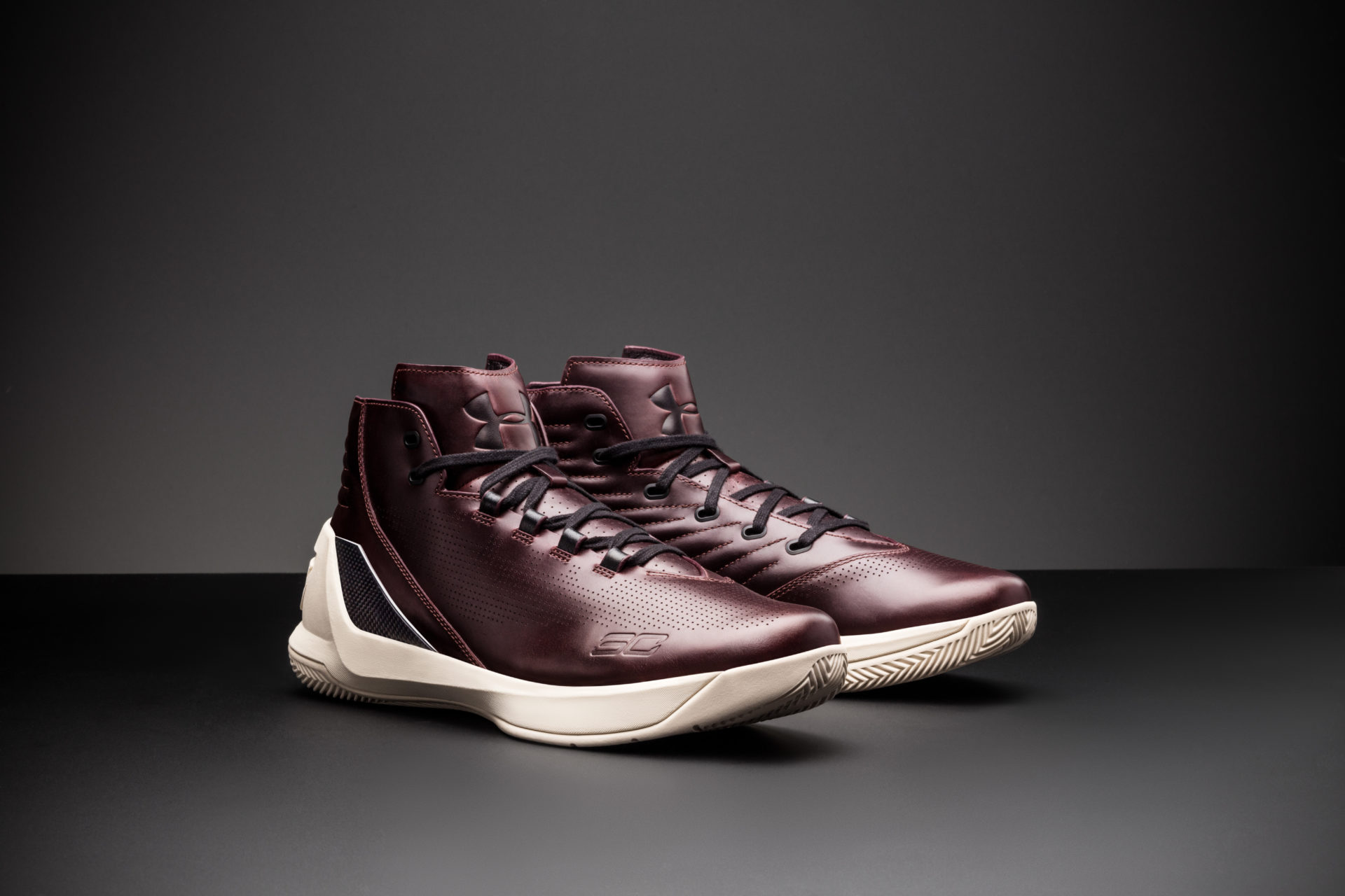 Under Armour Curry 3 Lux "Oxblood Leather"