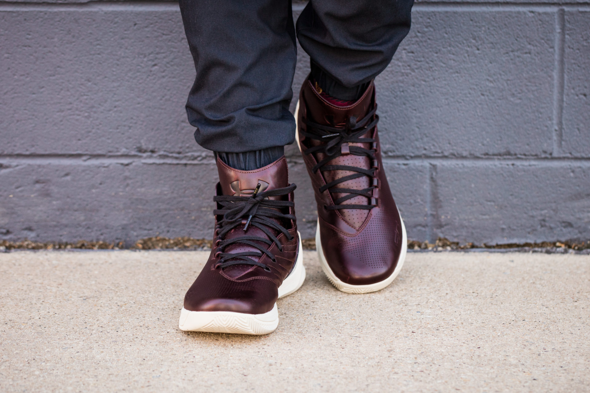 Under Armour Curry 3 Lux "Oxblood Leather"