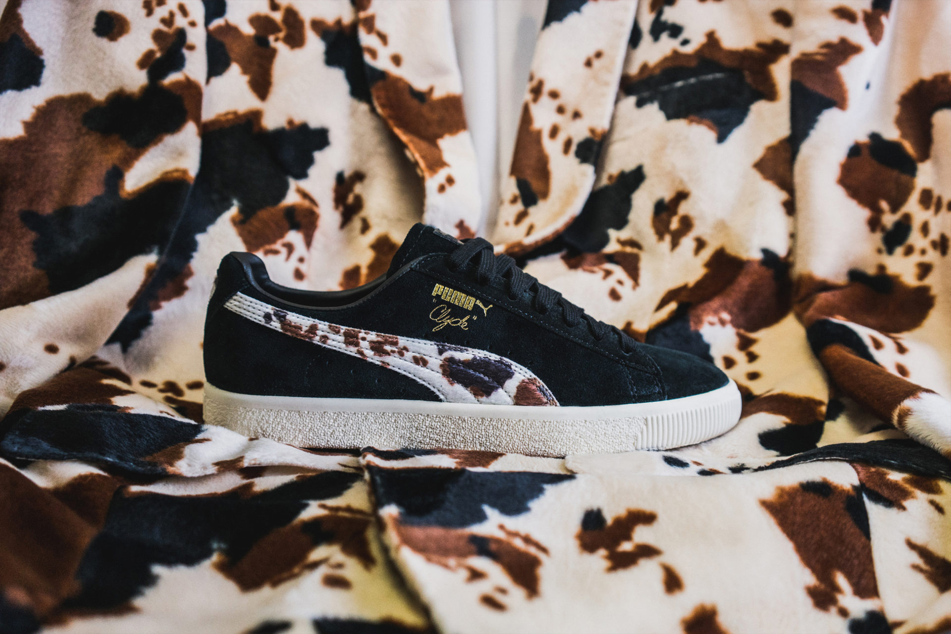 Packer x Puma Clyde “Cow Suits” Pack