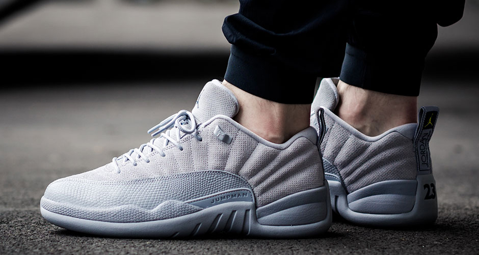 Air Jordan 12 Low "Grey Suede"