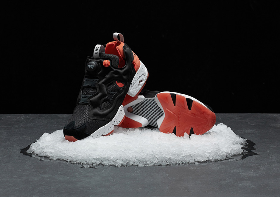 END x Reebok Insta Pump Fury "Black Salmon"