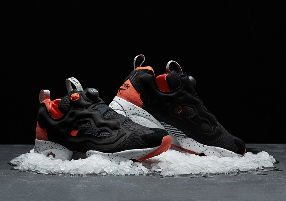 END x Reebok Insta Pump Fury "Black Salmon"