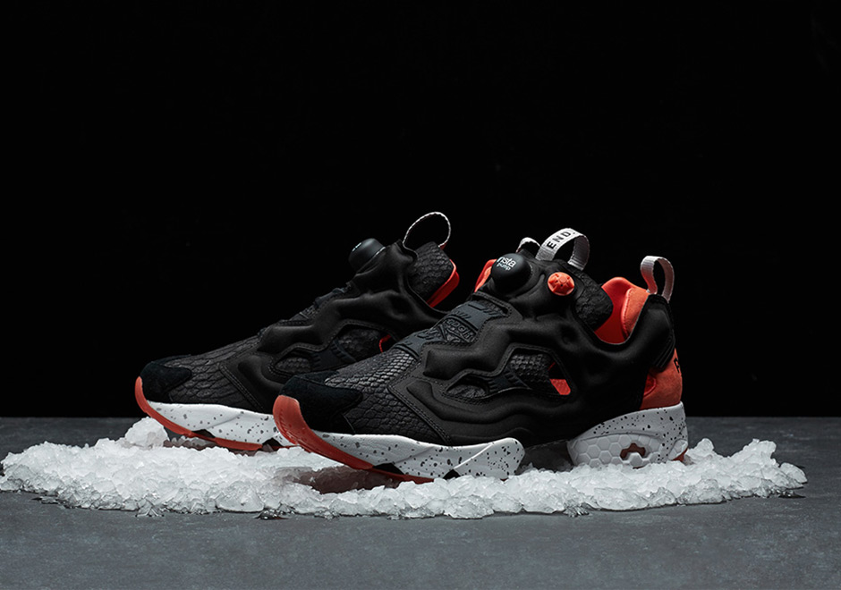 END x Reebok Insta Pump Fury "Black Salmon"