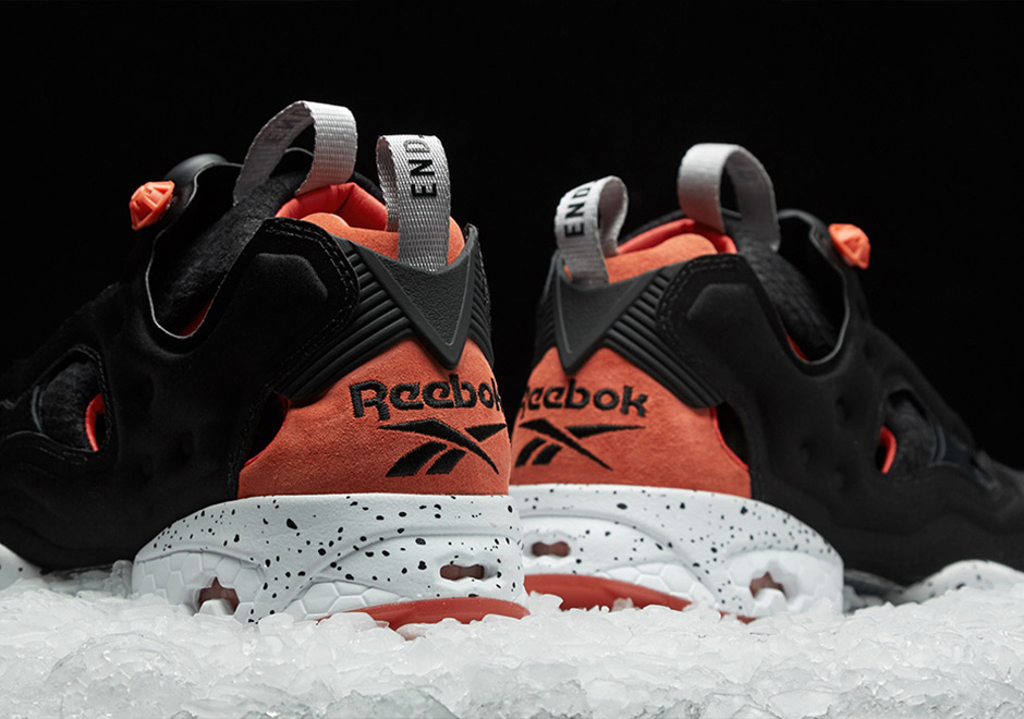 END x Reebok Insta Pump Fury "Black Salmon"