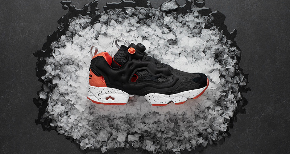 END x Reebok Insta Pump Fury "Black Salmon"