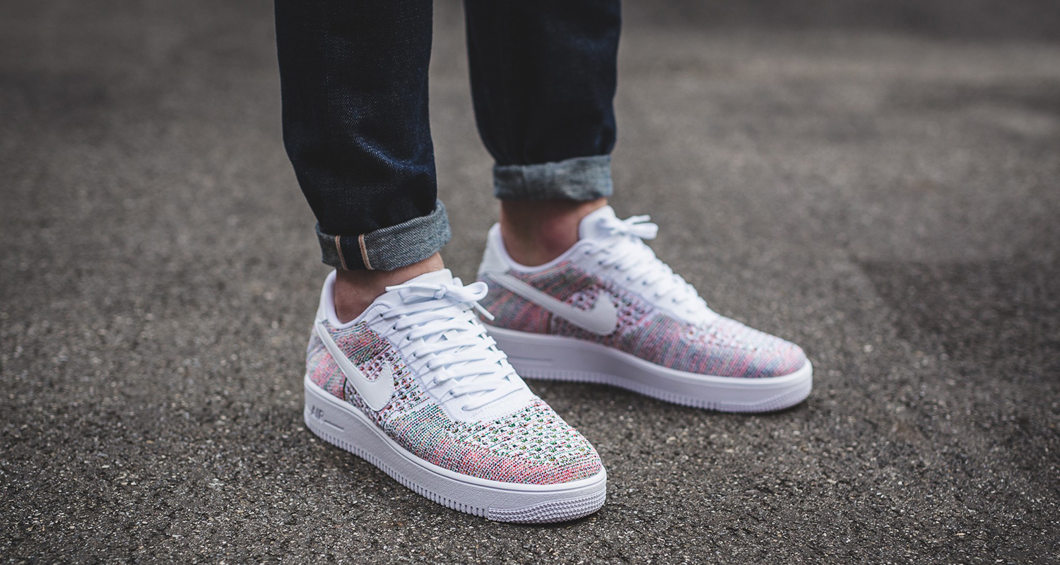 Nike Air Force 1 Low Ultra Flyknit "White Multicolor"