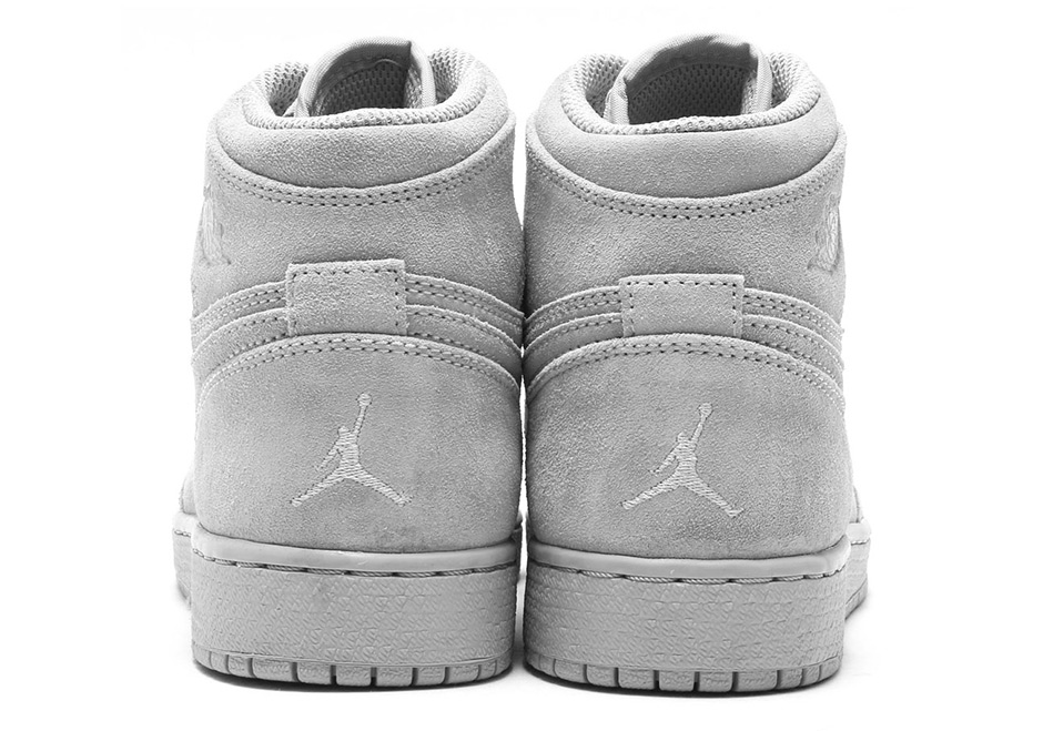 Air Jordan 1 High Suede "Wolf Grey"