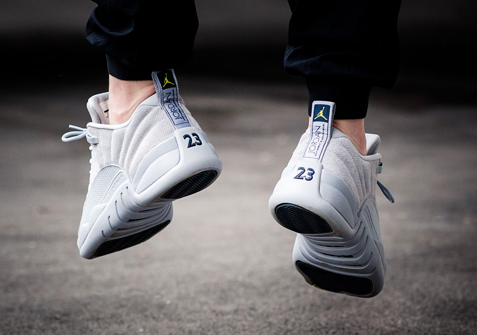 Air Jordan 12 Low "Grey Suede"