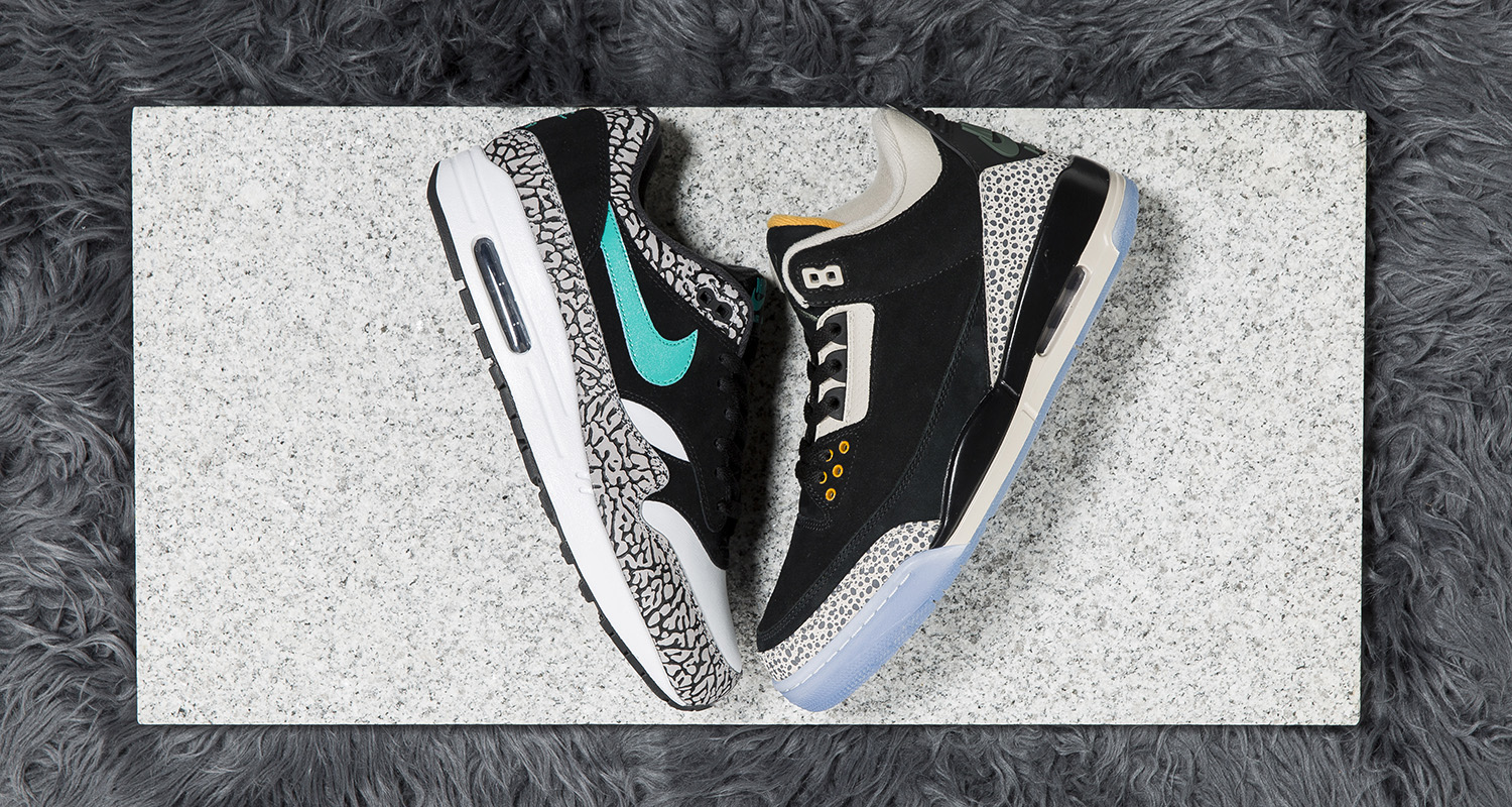 atmos x Air Jordan 3 x Nike Air Max 1 Pack