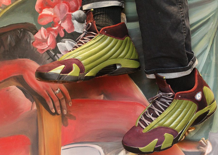 Air Jordan 14 "Beef & Broccoli" Custom by SneakerBeaterz