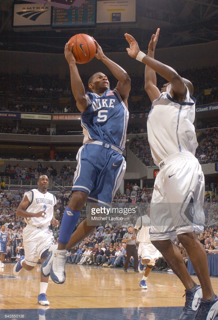 Daniel Ewing in the Air Jordan 12 French Blue