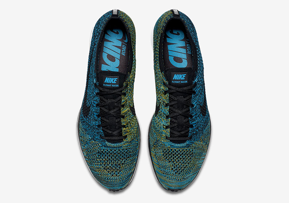 Nike Flyknit Racer "Blue Glow"