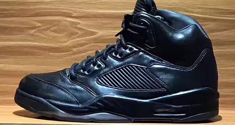 Air Jordan 5 PRM "Triple Black"