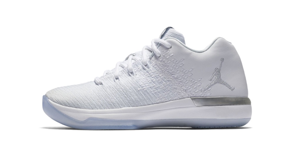 Air Jordan XXX1 Low White/Metallic Silver