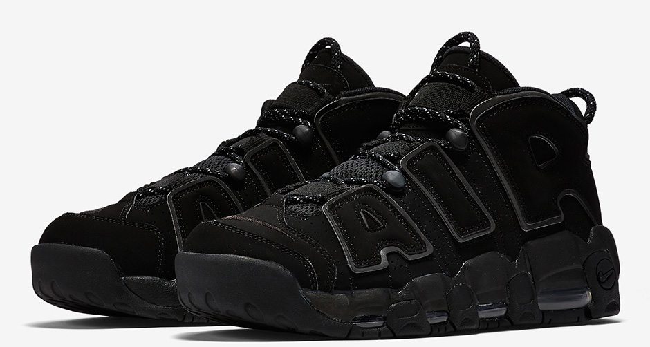 Nike Air More Uptempo Black/Reflective