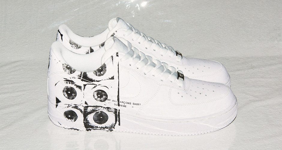 Supreme x CDG x Nike Air Force 1