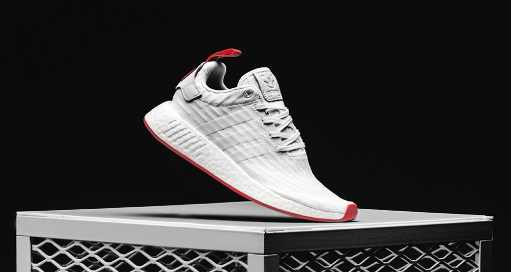 adidas NMD R2 PK White/Core Red