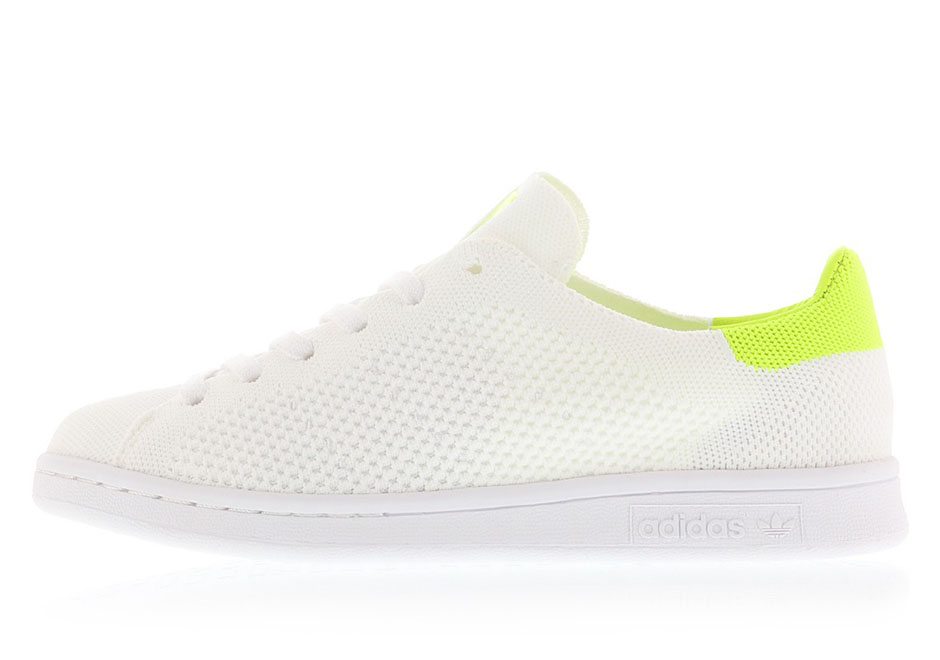 adidas Stan Smith PK White/Solar Yellow