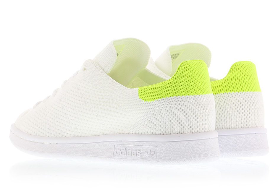 adidas Stan Smith PK White/Solar Yellow