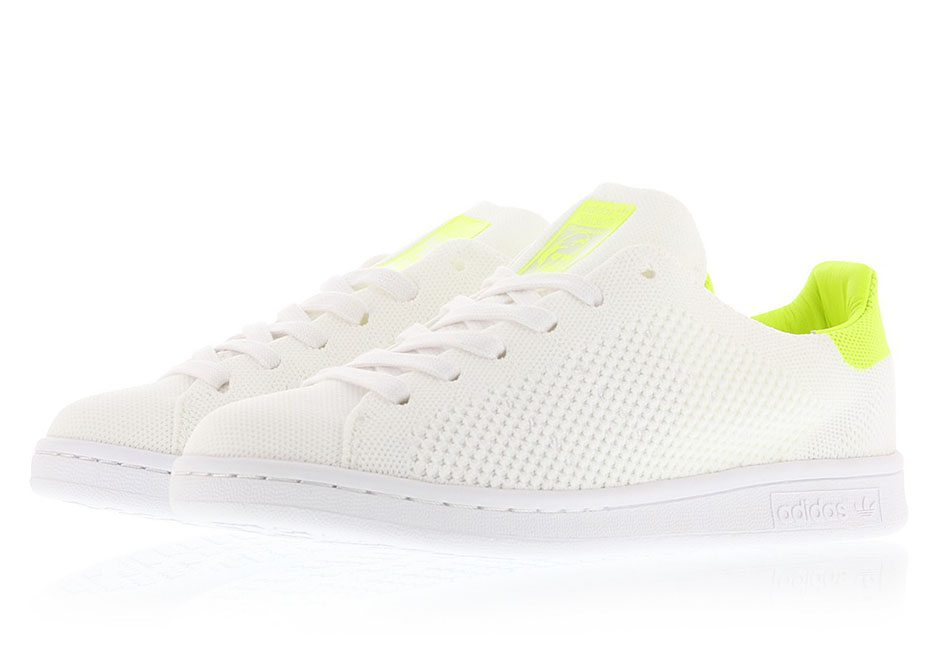 adidas Stan Smith PK White/Solar Yellow