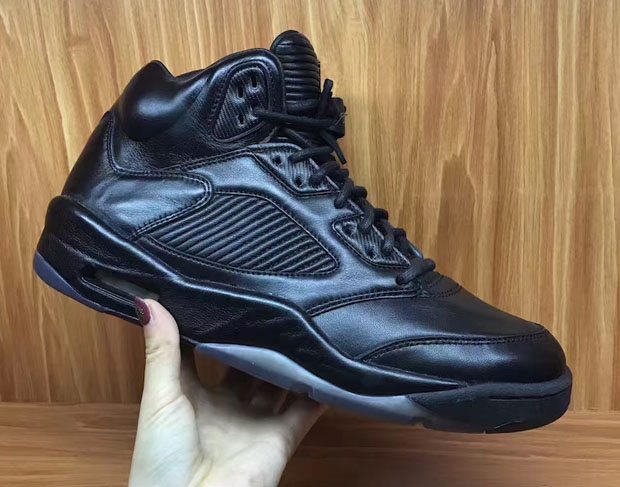 Air Jordan 5 PRM "Triple Black"