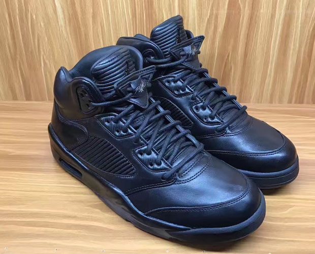 Air Jordan 5 PRM "Triple Black"