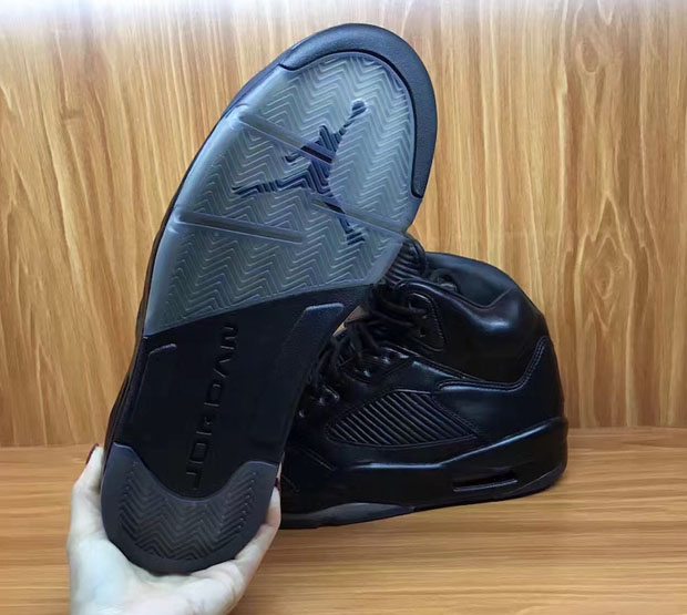 Air Jordan 5 PRM "Triple Black"