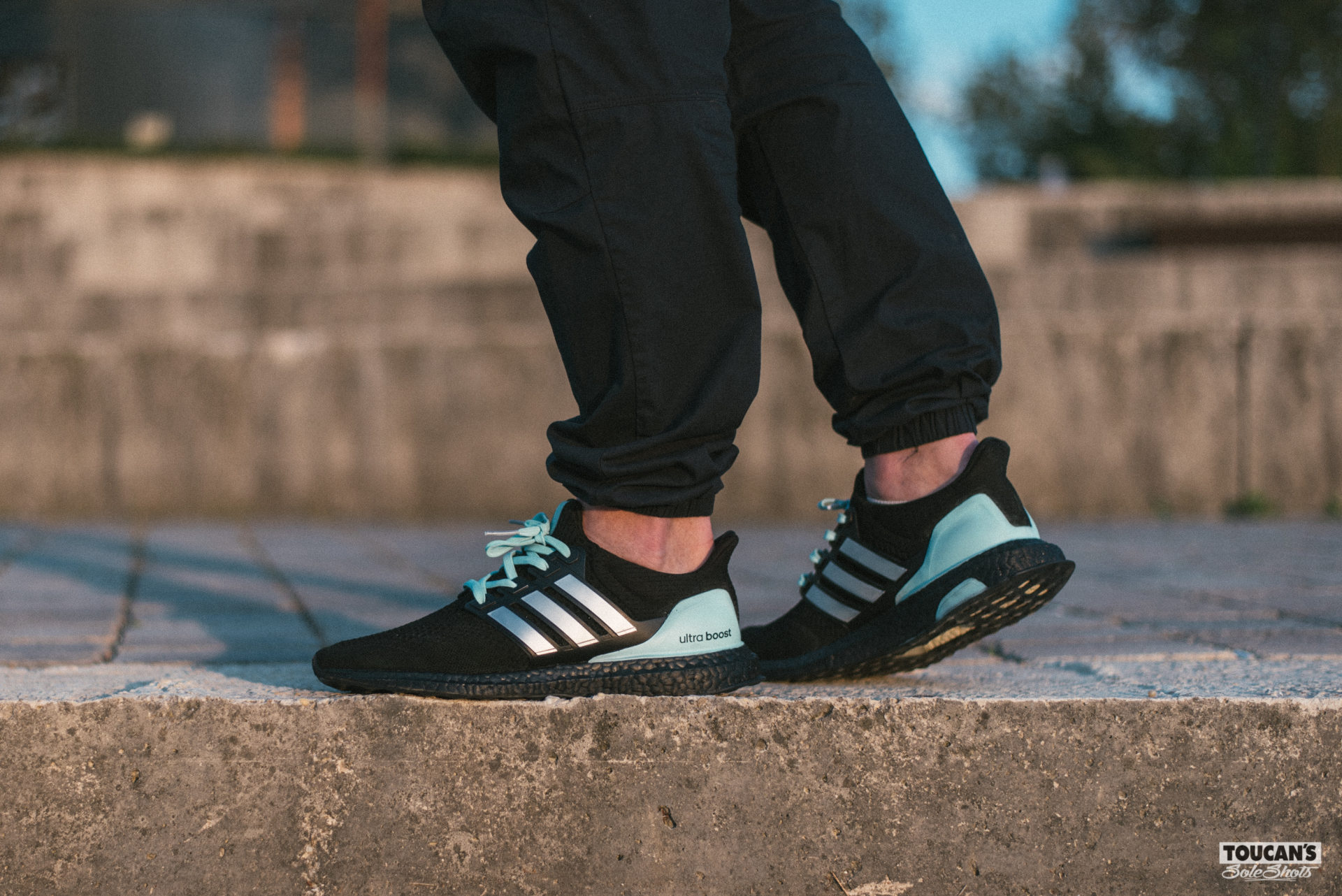 adidas Ultra Boost "Black Diamond" Custom by DentKicksCustom