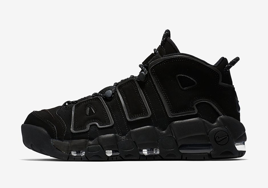 Nike Air More Uptempo Black/Reflective