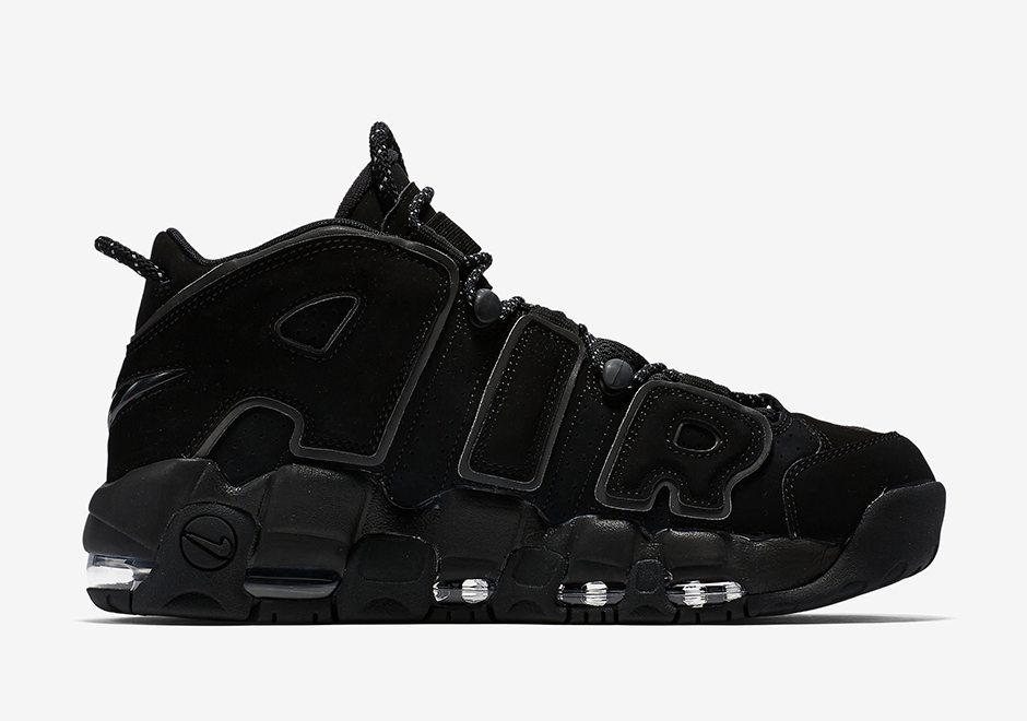 Nike Air More Uptempo Black/Reflective