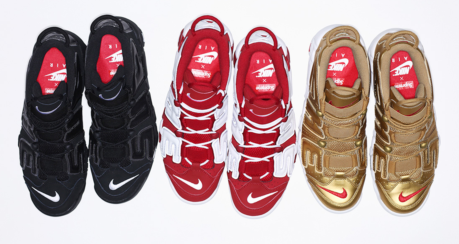 Supreme x Nike Air More Uptempo