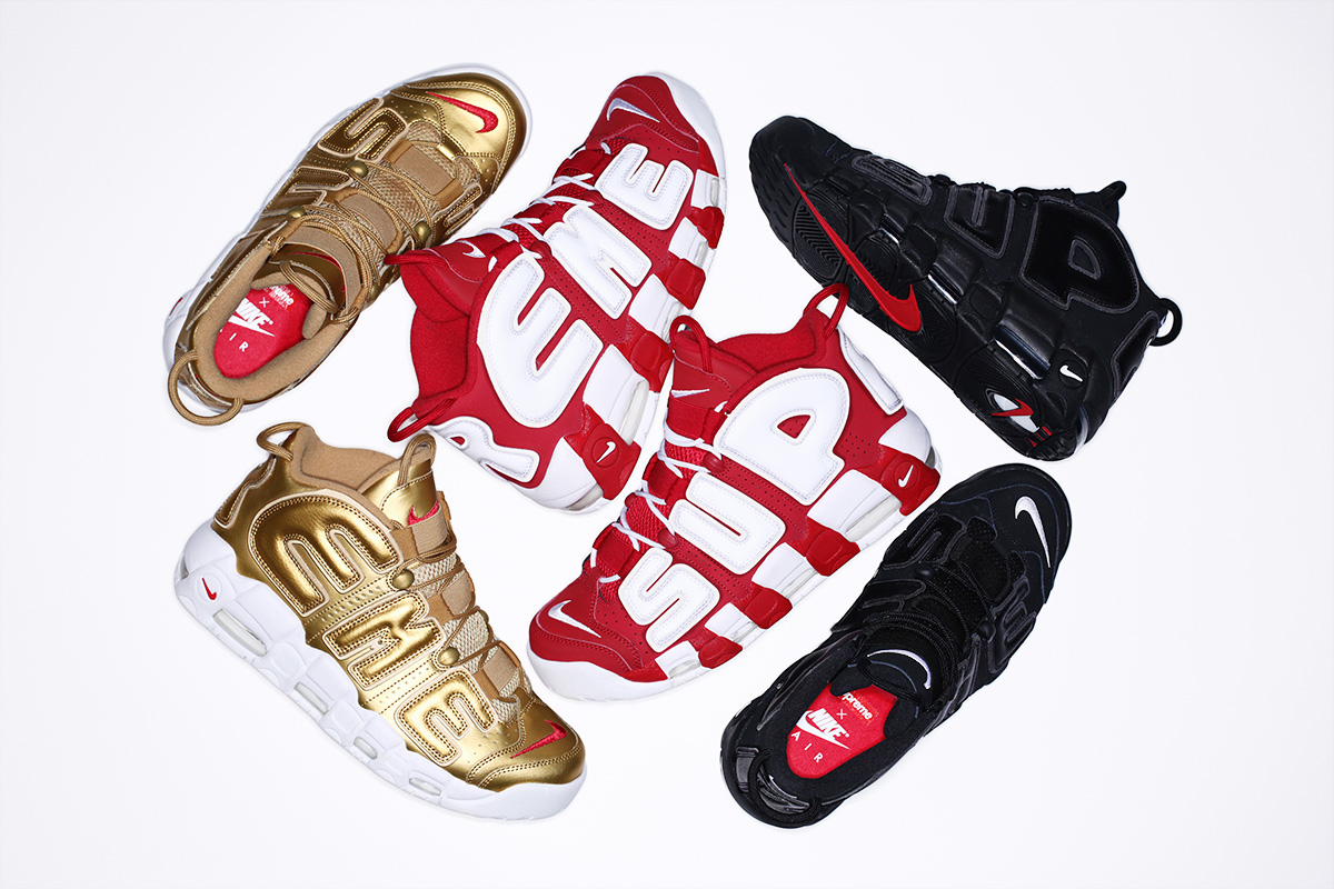 Supreme x Nike Air More Uptempo