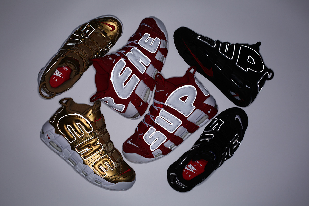 Supreme x Nike Air More Uptempo