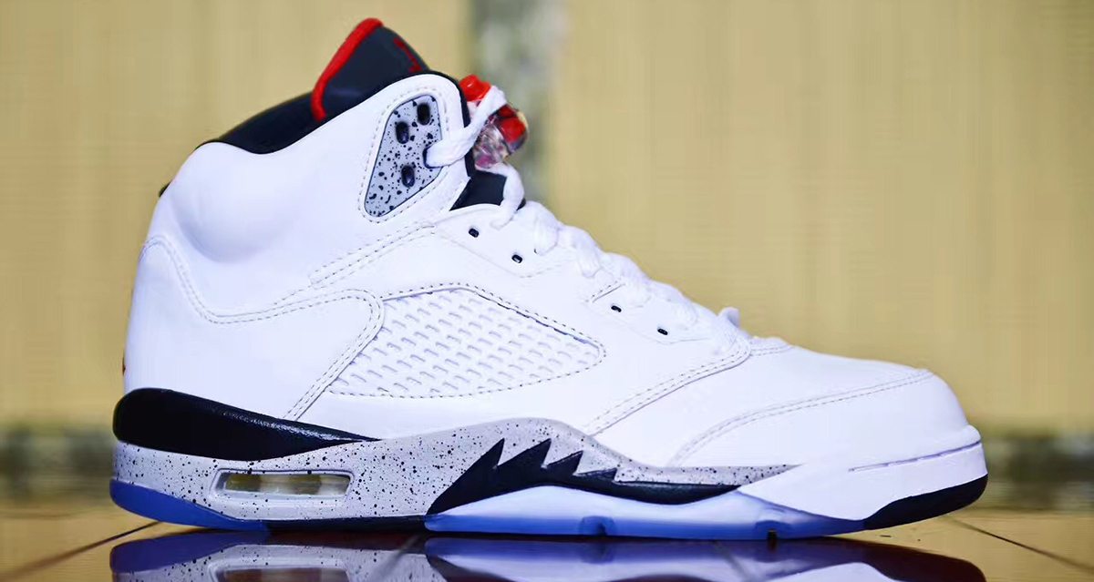 Air Jordan 5 White/Cement