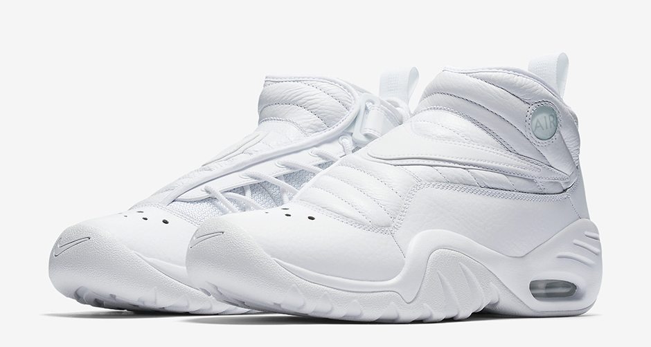 Nike Air Shake NDestrukt "Triple White"