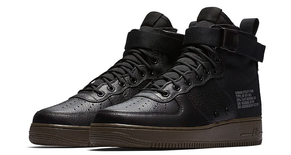 Nike SF-AF1 Mid Black/Cargo Khaki