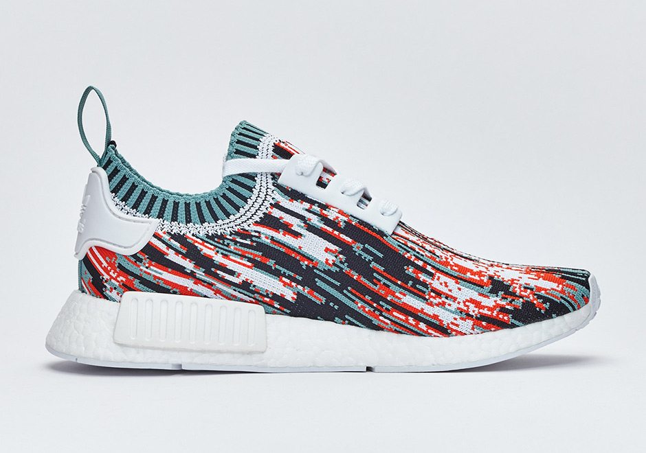 adidas NMD R1 Primeknit "Datamosh" Pack