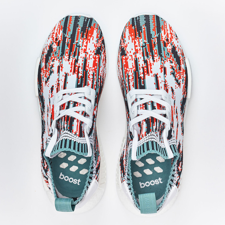 adidas NMD R1 Primeknit "Datamosh" Pack